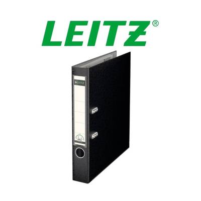 Leitz 180° Büro Klasörü, Plastik, Dar, A4 Boyut, Siyah - 3