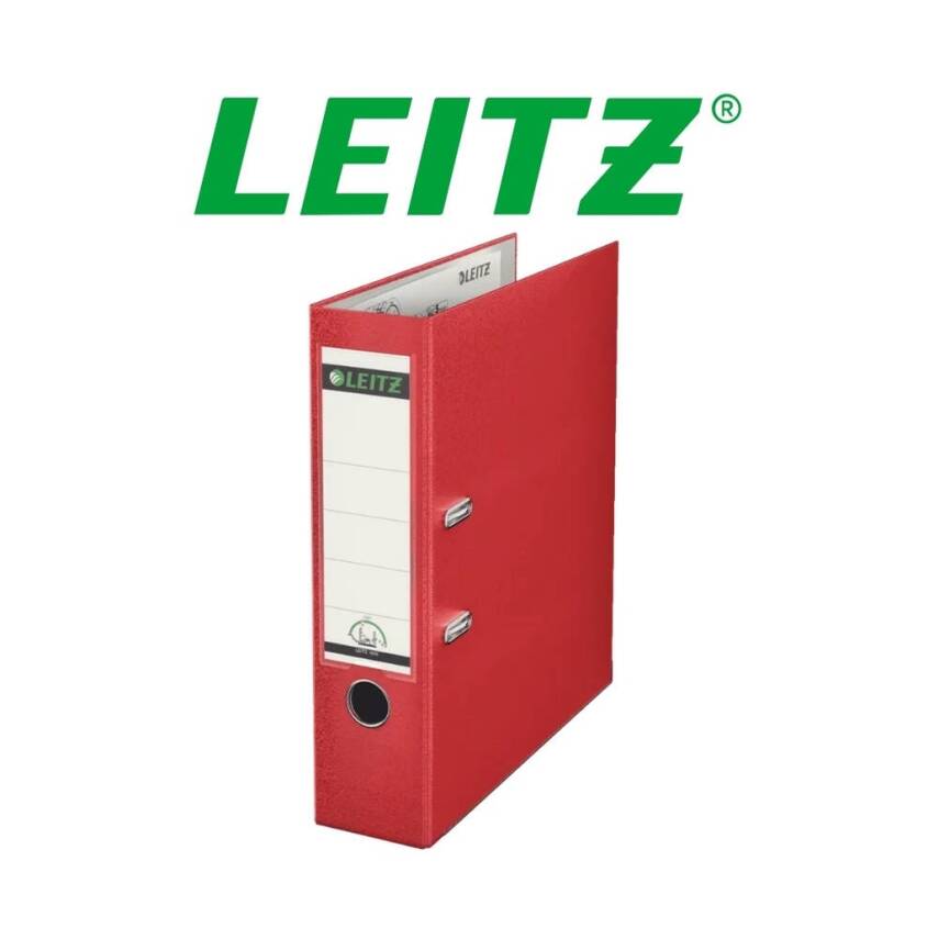 Leitz 180° Büro Klasörü, Plastik, Geniş, A4 Boyut, Kırmızı - 3