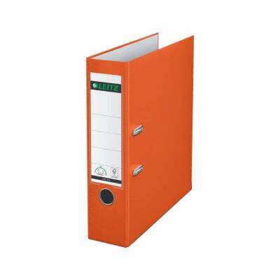 Leitz 180° Büro Klasörü, Plastik, Geniş, A4 Boyut, Turuncu - 1