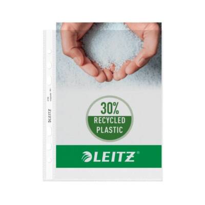Leitz A5 Şeffaf Poşet Dosya, 10 Adet, 50'li Paket, 6 Delik, Dayanıklı - 3