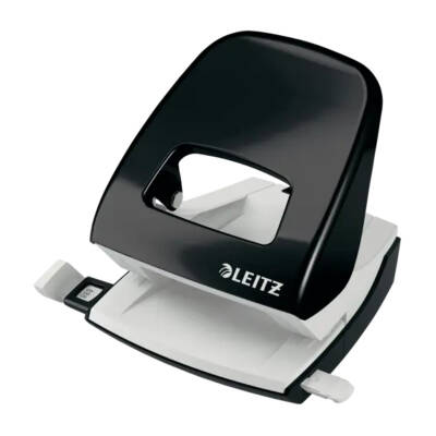 Leitz Delgeç, 30 Sayfa Kapasiteli, Ergonomik, Dayanıklı, Siyah - Leitz