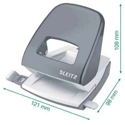 Leitz Delgeç, 30 Sayfa Kapasiteli, Ergonomik, Dayanıklı, Siyah - 3