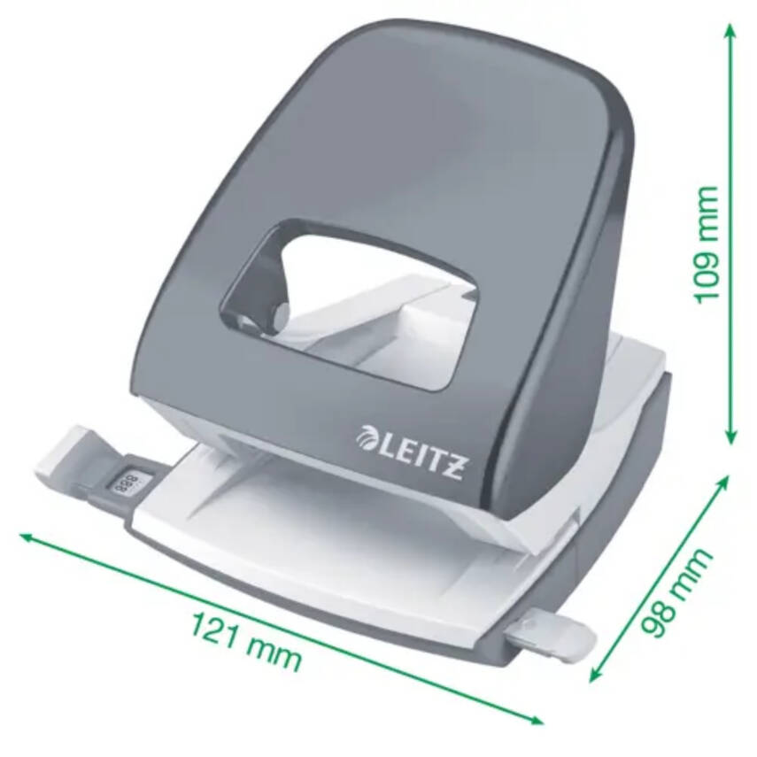 Leitz Delgeç, 30 Sayfa Kapasiteli, Ergonomik, Dayanıklı, Siyah - 3