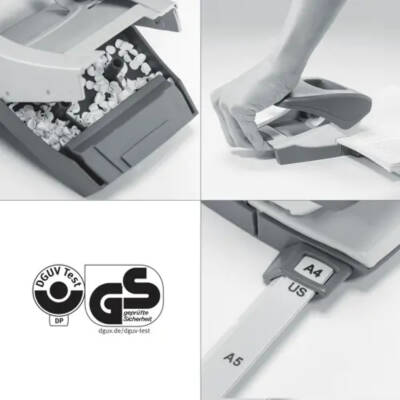 Leitz Delgeç, 30 Sayfa Kapasiteli, Ergonomik, Dayanıklı, Siyah - 4