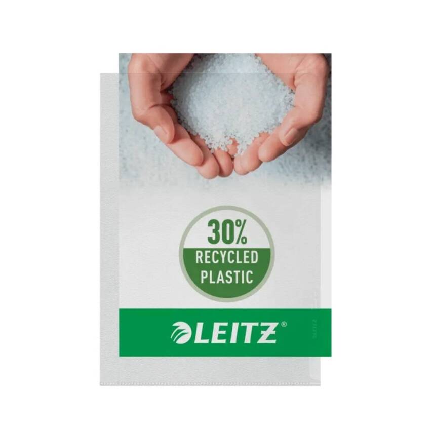 Leitz Poşet Dosya, A4 Boyut, 100'lü Paket, Şeffaf - 1