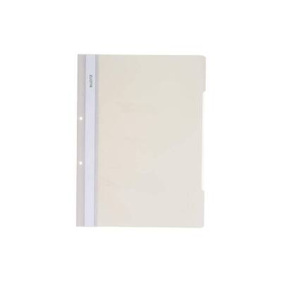 Leitz Telli Dosya, 10 Adet, 50'li Paket, A4, 2 Delikli, Gri - 5