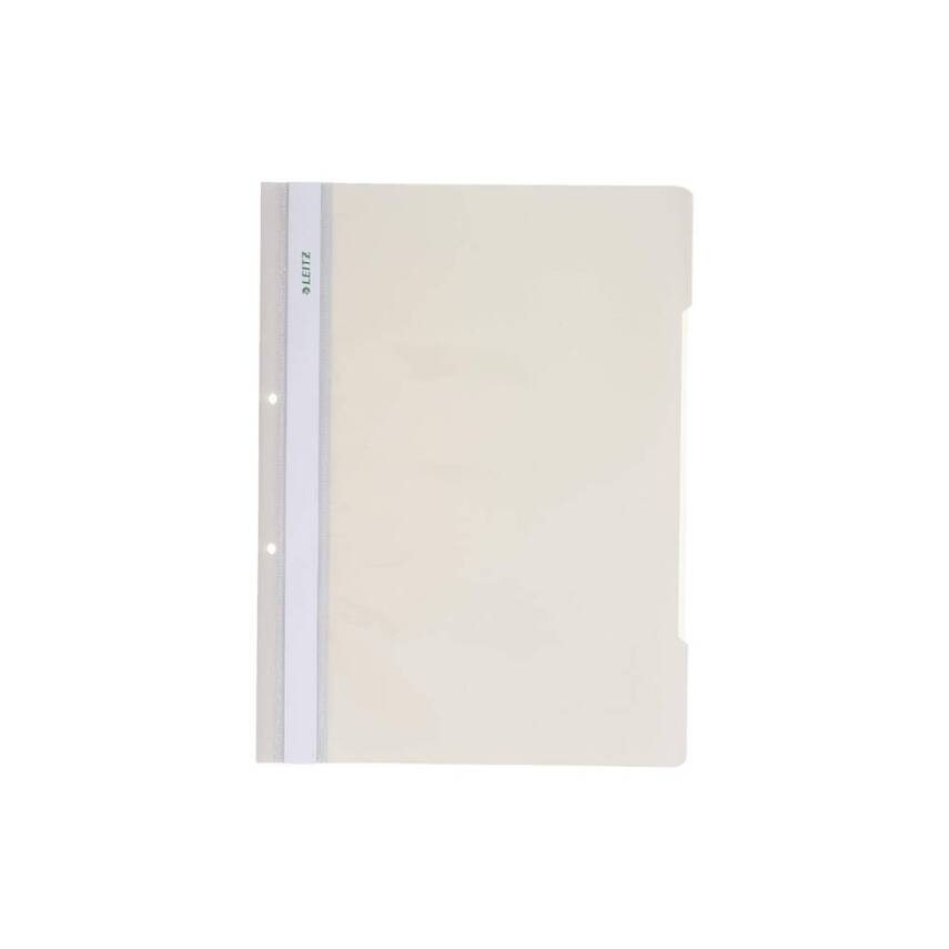 Leitz Telli Dosya, 10 Adet, 50'li Paket, A4, 2 Delikli, Gri - 5