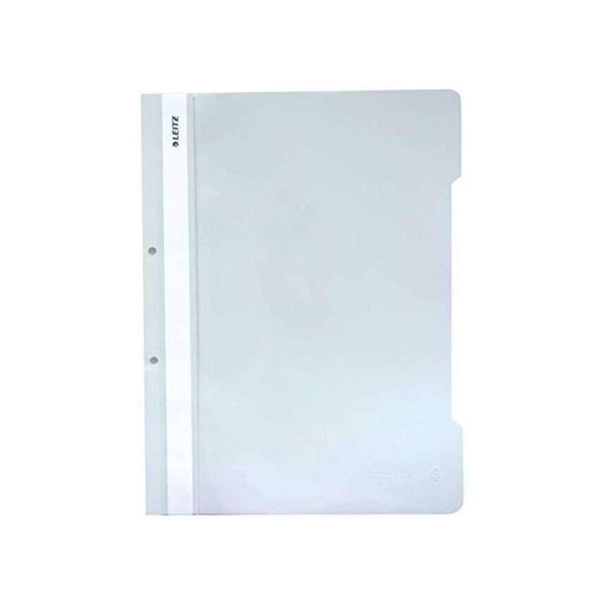 Leitz Telli Dosya, 50'li Paket, A4 Boyut, 2 Delikli Yapı, Beyaz - 2