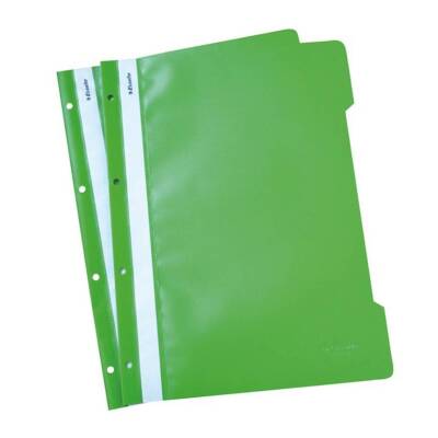 Leitz Telli Dosya, Yeşil, 50'li Paket, A4 Boyut, 2 Delikli Yapı - 2