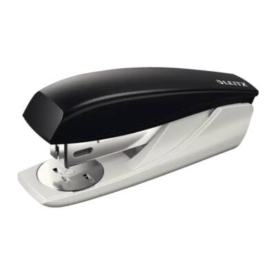 Leitz Mini Zımba Makinesi, 10 Sayfa Kapasiteli, No:24/6 Tel, Siyah - Leitz