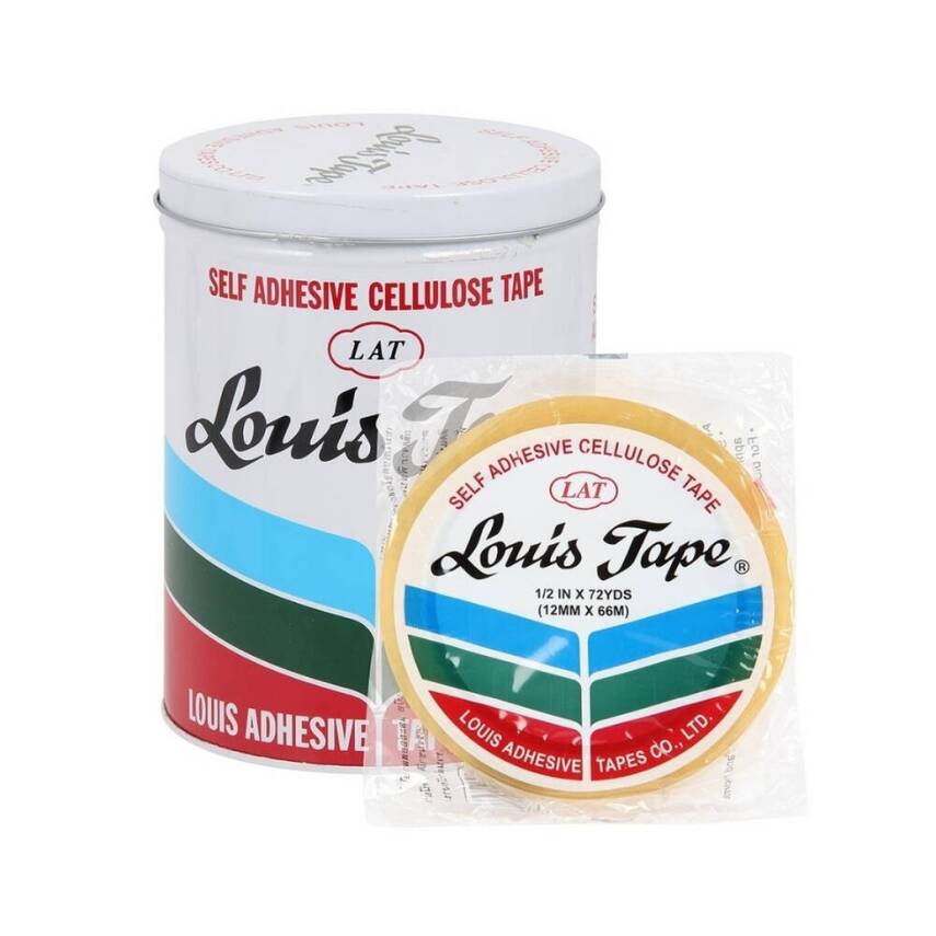 Louis Tape Selefon Bant 12 mm x 66 m, Şeffaf, Kauçuk Yapışkan - 2