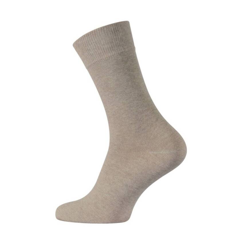 Meristanbul Business Çorap, 10 Adet, 43-46, Yumuşak, Pamuklu, S.kahve - 2