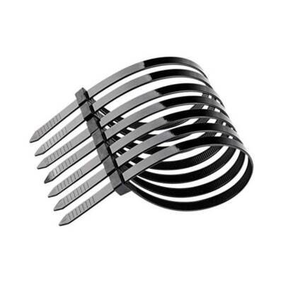 Meşem Kablo Bağı, 100'lü Paket Plastik Kelepçe, 3.6 mm, 200 mm, Siyah - 8