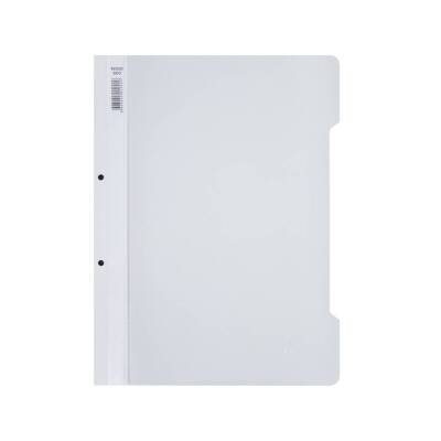 Noki Eco Telli Dosya, 50'li Paket, A4 Boyut, 2 Delikli Yapı, Beyaz - Noki