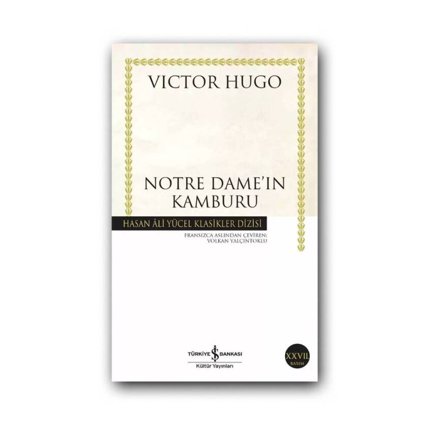 Notre Dame’ın Kamburu, Victor Hugo, Fransız Romanı, Karton Kapak - 1