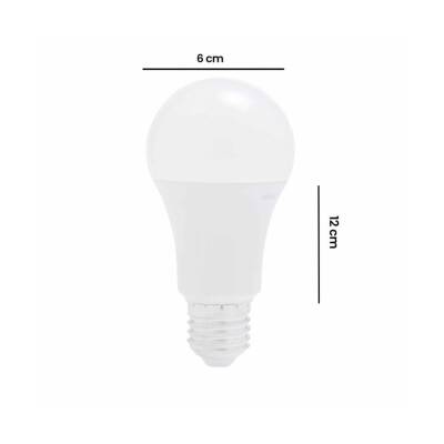 Osram LED Ampul, 6 Adet, E27, 8.5 W, 6500 K, Dayanıklı, Enerji Verimi - 4