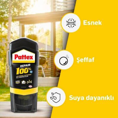 Pattex Çok Amaçlı Yapıştırıcı Repair %100, 50 gr, Dayanıklı ve Güçlü - 6
