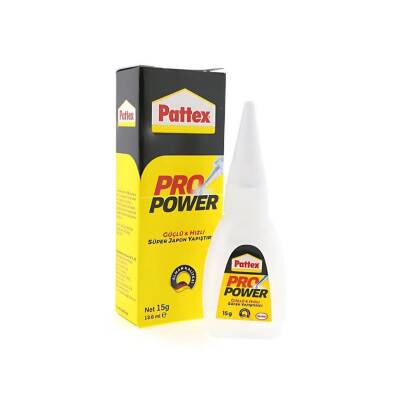 Pattex Pro Power Süper Japon Yapıştırıcı, 15 gr, Hızlı, Güçlü Yapışma - 3