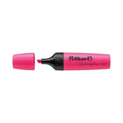 Pelikan Fosforlu Kalem 490, Geniş Uçlu, Not ve Metin Vurgulama, Pembe - 3