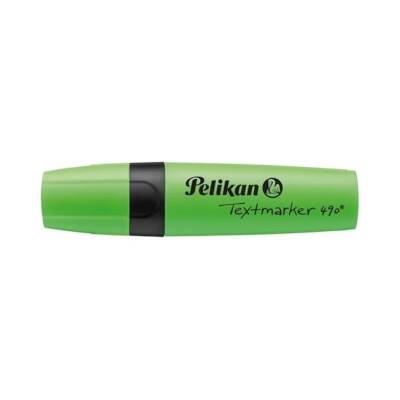 Pelikan Fosforlu Kalem 490, Geniş Uçlu, Not ve Metin Vurgulama, Yeşil - 4