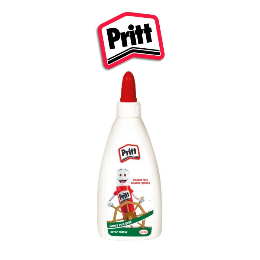 Pritt Beyaz Tutkal Kids Art, 110 gr, Solvent İçermez, Yıkanabilir - 5