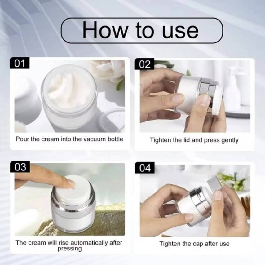Rodoplu Basics Hava Almayan Losyon Kavanozu 50 Ml - 5