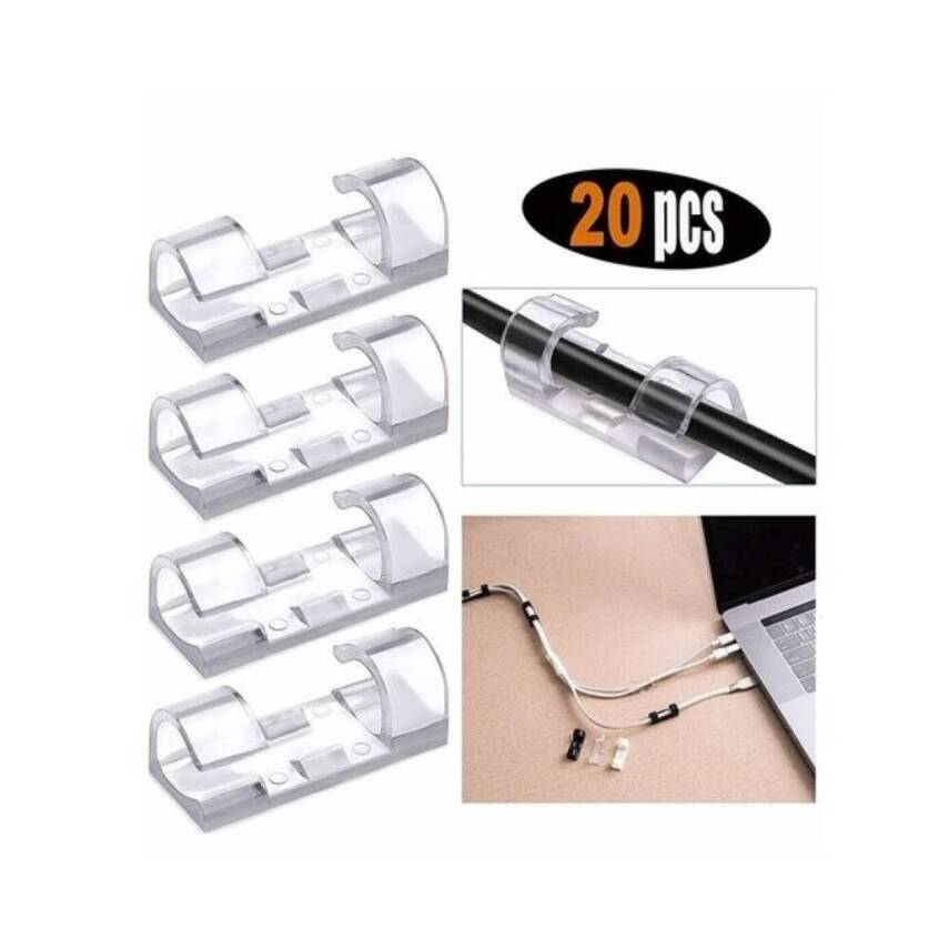 Rodoplu Basics Kablo Sabitleyici Klips Seti 20 Adet - 4