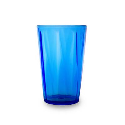 Rodoplu Basics Mika Bardak, Kırılmaz Plastik, 400 ml, Mavi - 1