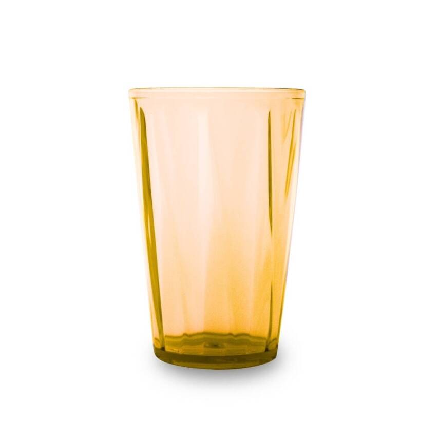 Rodoplu Basics Mika Bardak, Kırılmaz Plastik, 400 ml, Turuncu - 1