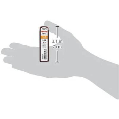 Rotring Kalem Ucu 0.9 mm HB, Yüksek Polimer, 12’li Uç Kutusu - 3