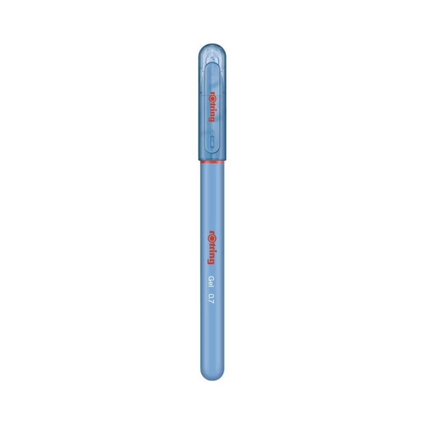 Rotring Jel Kalem 0.7 mm, Ergonomik Tutma Tasarımıyla, Açık Mavi - 1