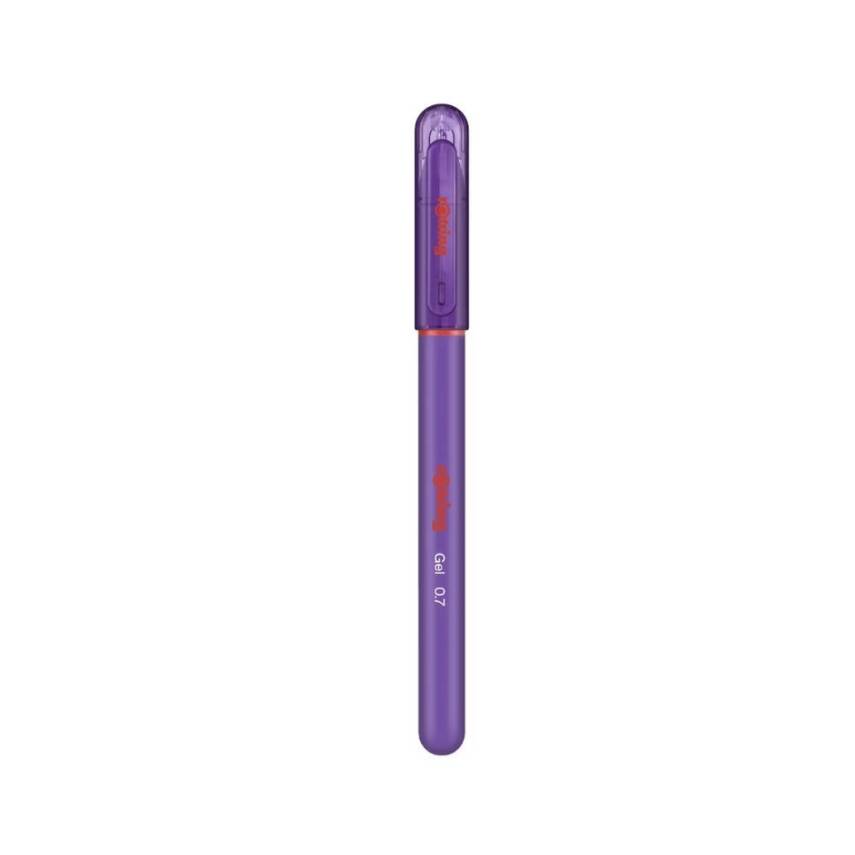 Rotring Jel Kalem, 0.7 mm, Ergonomik Tasarım, Yüksek Performans, Mor - 1