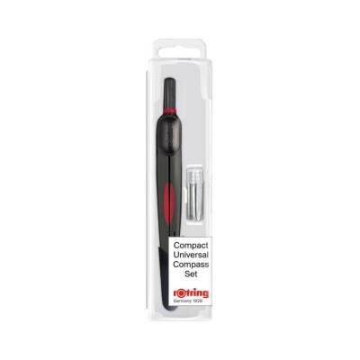 Rotring Pergel Lise Tipi, Hızlı Hassas Ayar, 130 mm, Ø 360 mm Çizim - Rotring