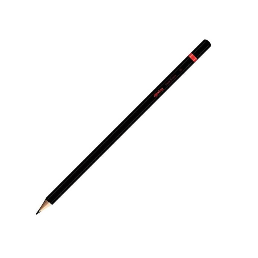 Rotring Sınav Kurşun Kalemi, 12 Adet, 2B, Altıgen Gövde, Dayanıklı Uç - 3