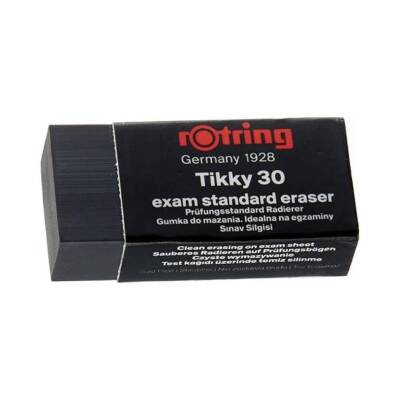 Rotring Tikky 30 Sınav Silgisi, 10 Adet, İz Bırakmaz ve Tozsuz, Siyah - 3