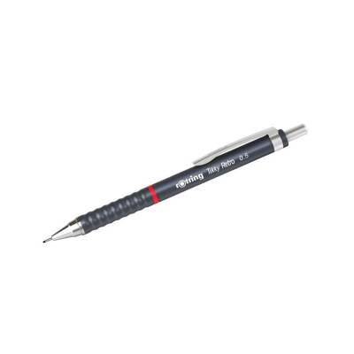 Rotring Tikky Retro Versatil Kalem 0.5 mm, Ergonomik, Metalik Gri - 2