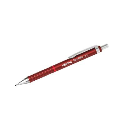 Rotring Tikky Retro Versatil Kalem 0.5 mm, Ergonomik, Metalik Kırmızı - 2