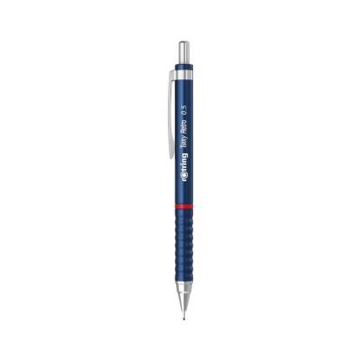 Rotring Tikky Retro Versatil Kalem 0.5 mm, Ergonomik, Metalik Mavi - Rotring