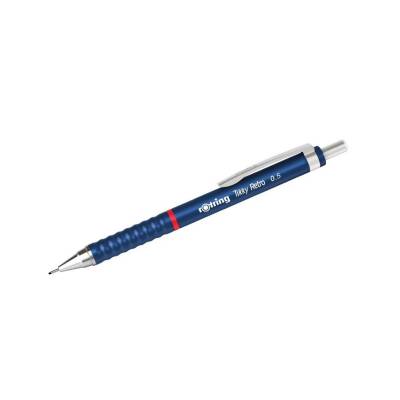 Rotring Tikky Retro Versatil Kalem 0.5 mm, Ergonomik, Metalik Mavi - 2