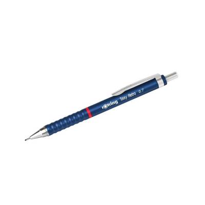 Rotring Tikky Retro Versatil Kalem 0.7 mm, Ergonomik, Metalik Mavi - 2
