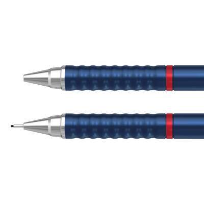 Rotring Tikky Retro Versatil Kalem 0.7 mm, Ergonomik, Metalik Mavi - 3
