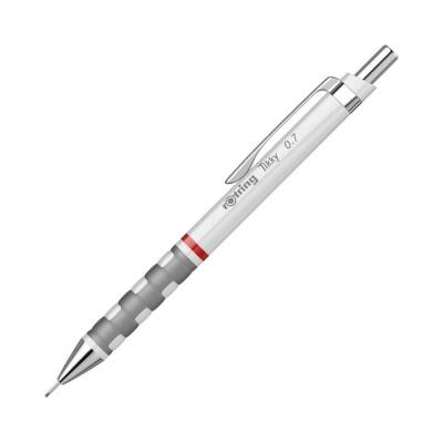 Rotring Tikky Versatil Kalem, 0.7 mm, Dayanıklı Ergonomik Yapı, Beyaz - Rotring