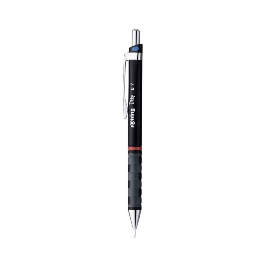 Rotring Tikky Versatil Kalem 0.7mm, Ergonomik ve Dayanıklı Yapı, Siyah - 1
