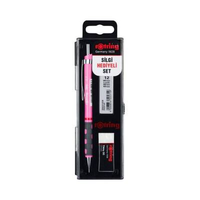 Rotring Tikky Versatil Kalem Seti 0.7mm, 3'lü Set, Neon Pembe - Rotring