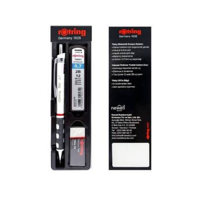 Rotring Tikky Versatil Okul Seti, 0.7 mm, 3'lü Set, Beyaz - 6