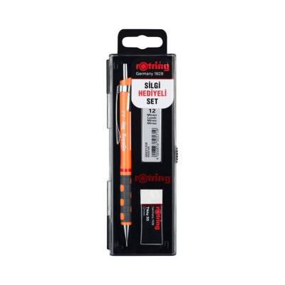 Rotring Tikky Versatil Okul Seti, 0.7 mm, 3'lü Set, Turuncu - Rotring