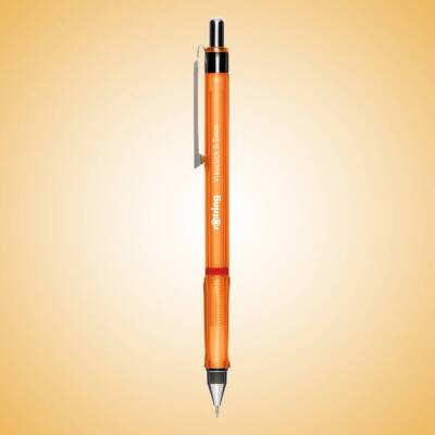 Rotring Visuclick Versatil Kalem, 0.7 mm, Ergonomik Yapı, Turuncu - 2