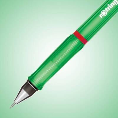 Rotring Visuclick Versatil Kalem 0.7 mm, Ergonomik, Metal, Opak Yeşil - 3