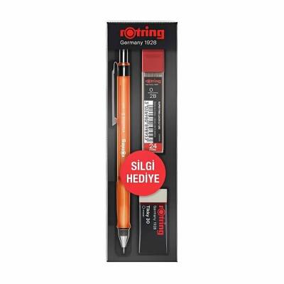 Rotring Visuclick Versatil Kalem Seti 0.7 mm, 3'lü Set, Turuncu - Rotring