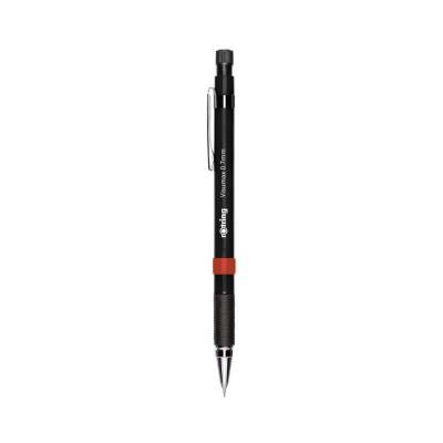 Rotring Visumax Versatil Kalem 0.7 mm, Kauçuk Tutuş, Silgili, Siyah - Rotring